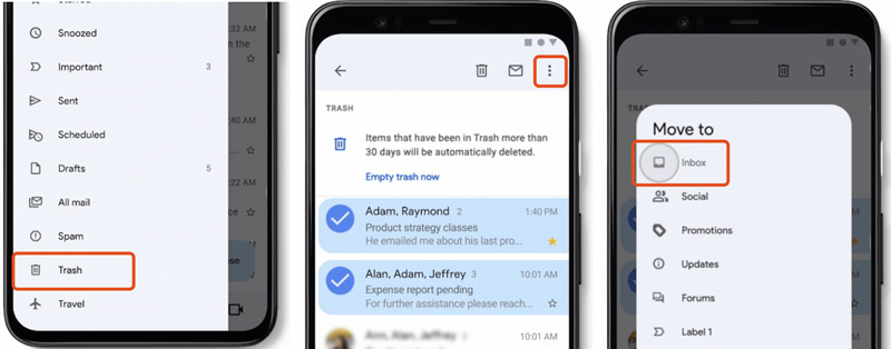 Recover Deleted Emails From Gmail On Android
