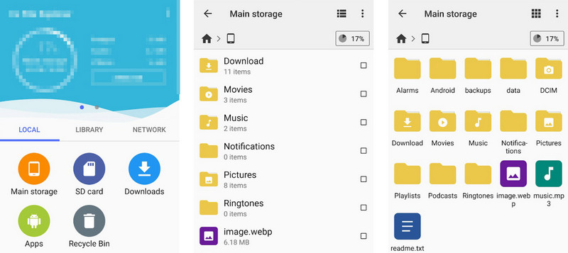 file Explorer