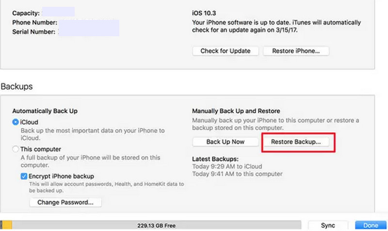 Itunes Backup Recover Deleted Note On Iphone