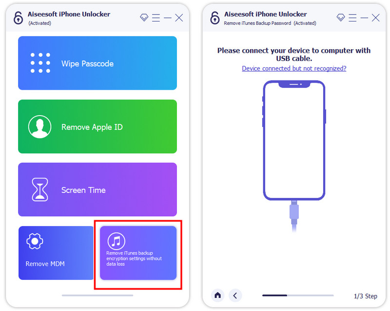 Connetti iOS