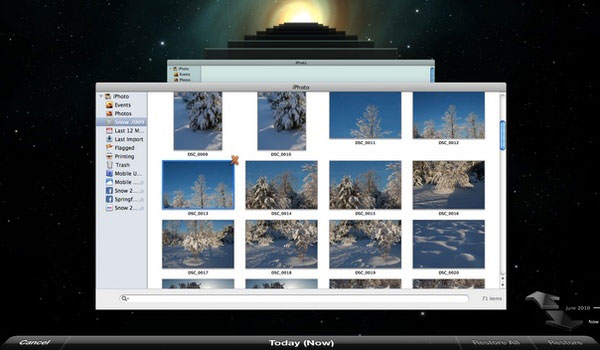 Restore to iPhoto Library