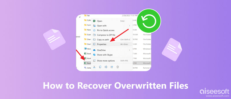 Recover Overwritten Files