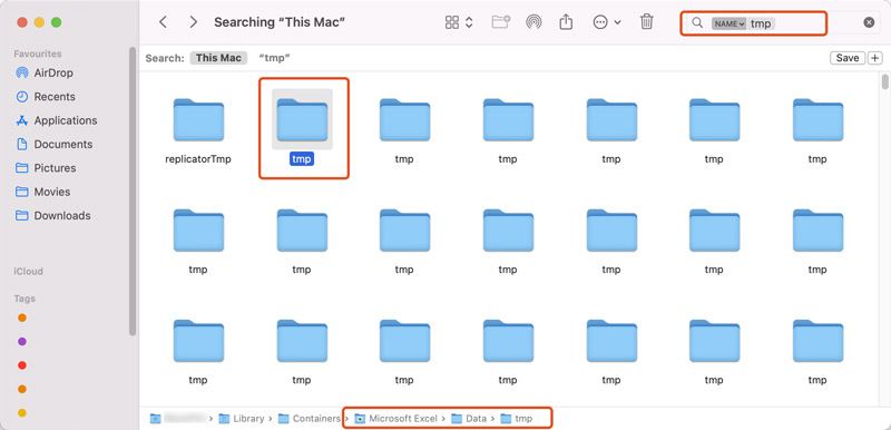 Find Unsaved Excel Files On Mac Temporary Folder