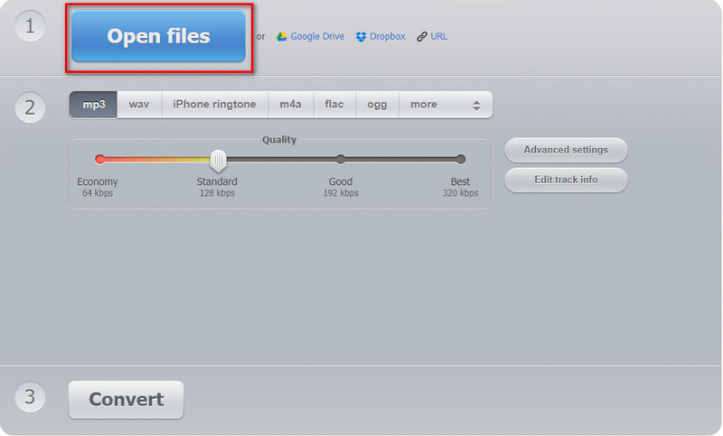 upload MP3 File