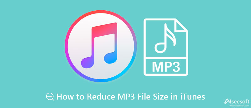 Snižte velikost souboru MP3 v iTunes