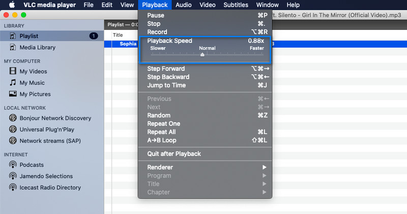 Playback Option