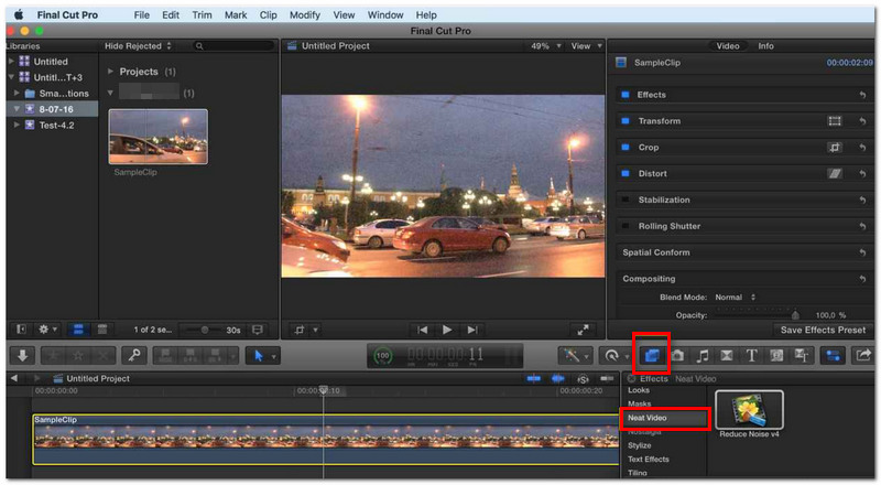 Select Neat Video Plugin