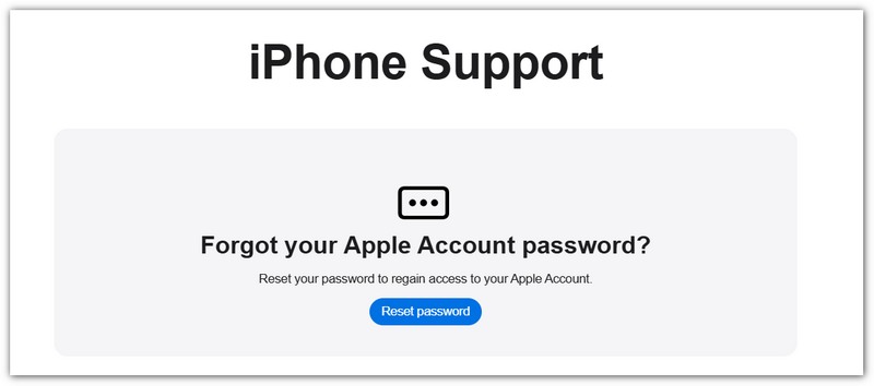 Apple Support to Remove Password
