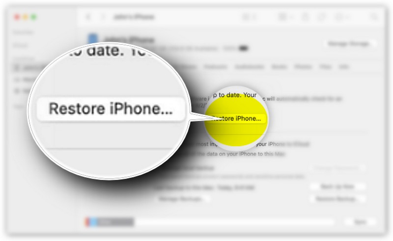 Restore iphone to Remove Apple Id