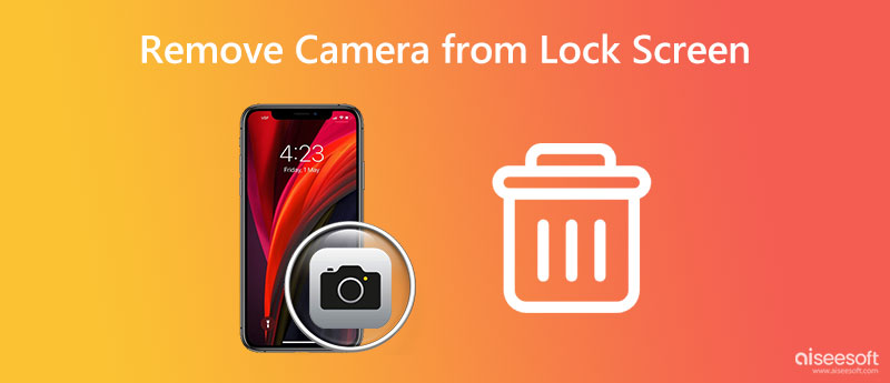 Rimuovi la fotocamera dalla schermata di blocco