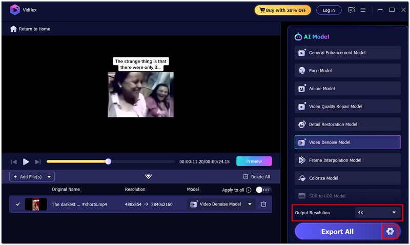 Change Format And Resolution