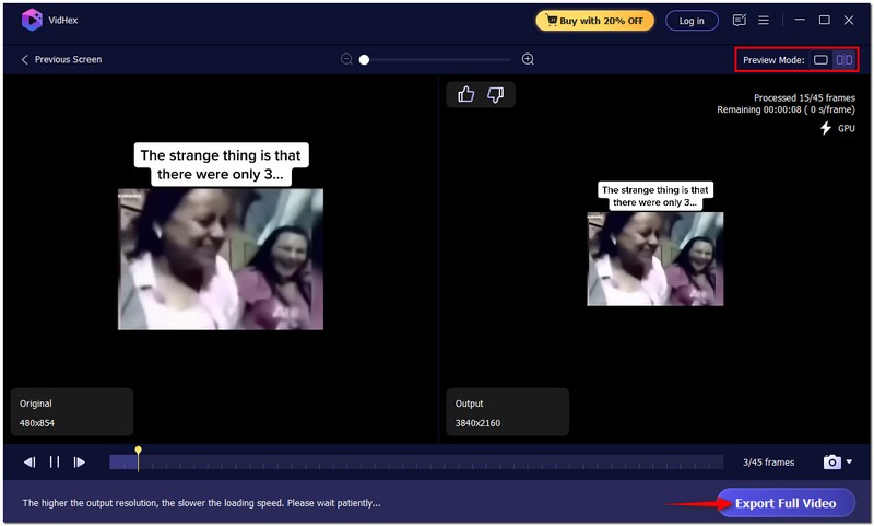 Export All The Video