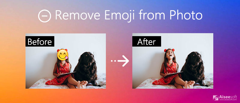 Emoji van foto verwijderen