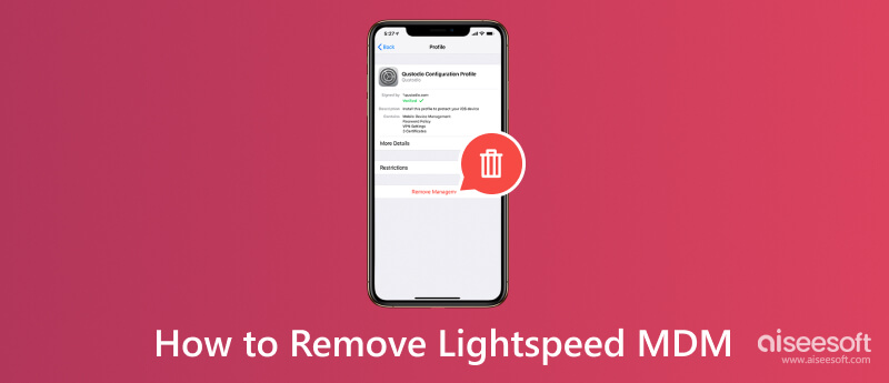 Remove Lightspeed MDM