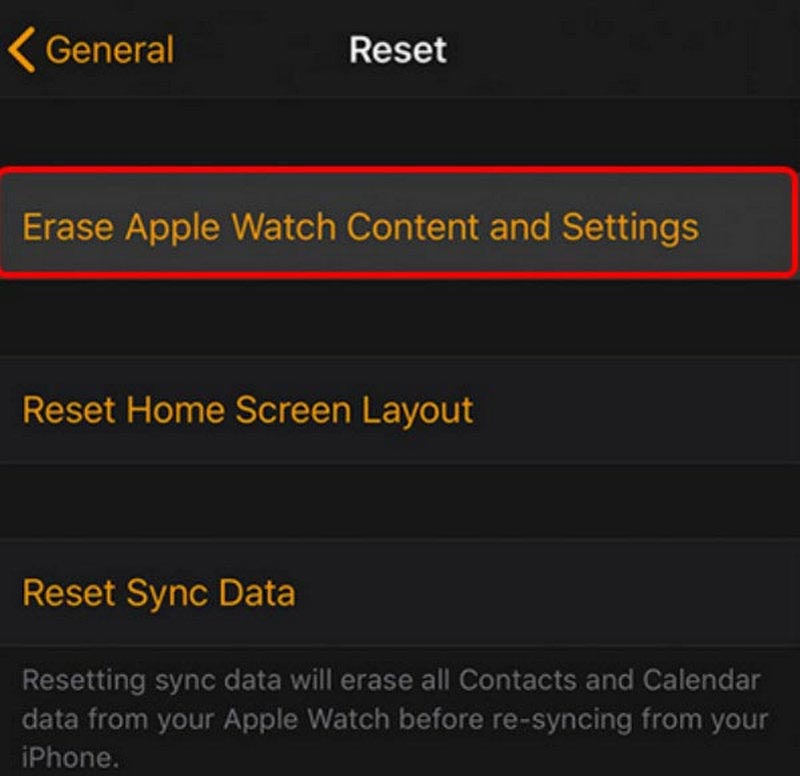 Wymaż Apple Watch