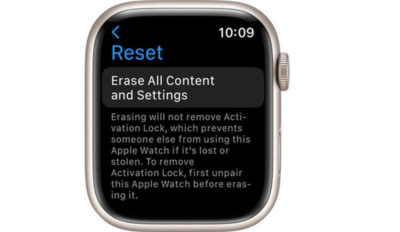 Reset an apple hotsell watch without iphone
