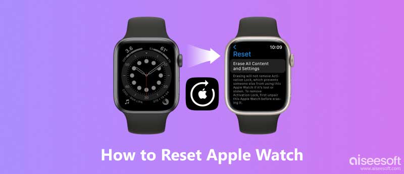 Tilbakestill Apple Watch