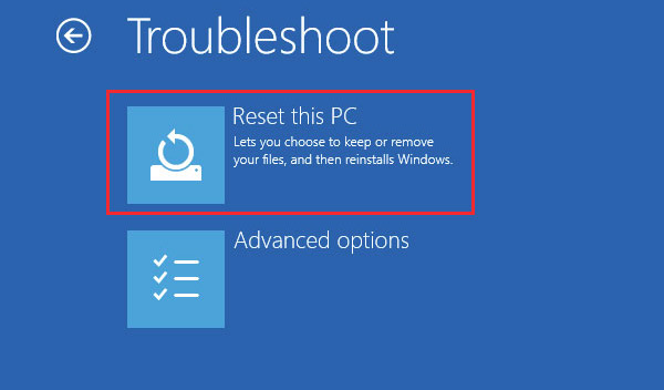 reset pc
