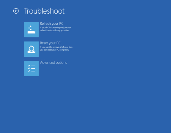 reset your pc