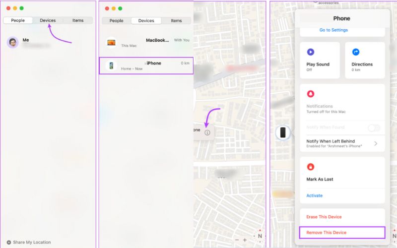 Reset Activation Lock Find My