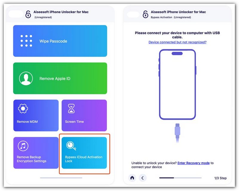 Select Bypass Icloud Activation Lock
