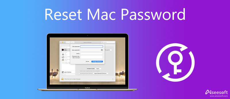 Resetujte heslo Mac
