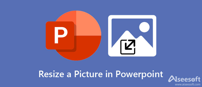 Ændr størrelsen på et billede i PowerPoint