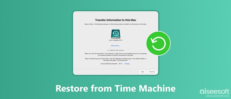 Restore from Time Machine