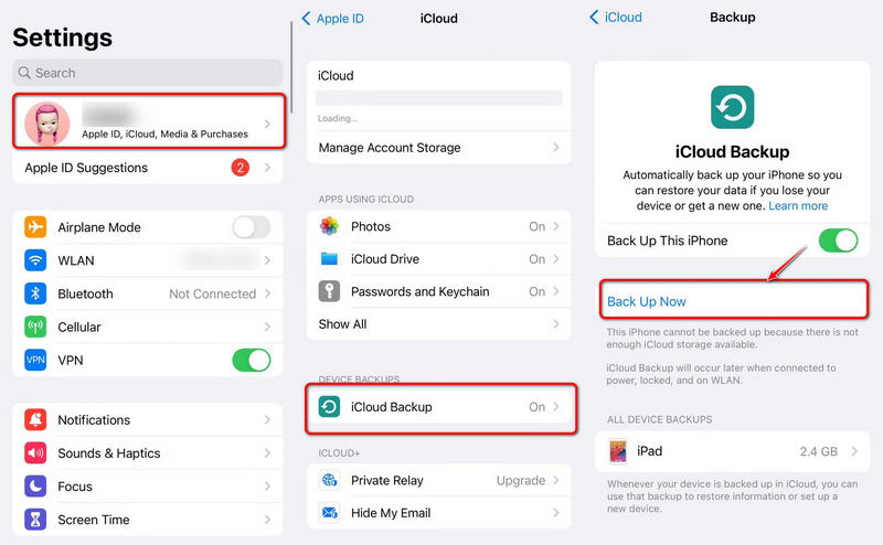 ICloud Резервное копирование