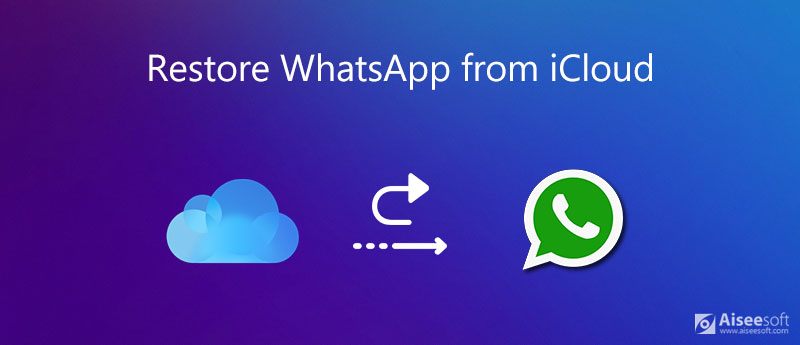 Gjenopprett WhatsApp fra iCloud