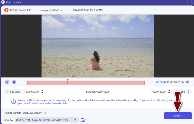 Start Reversing Videos