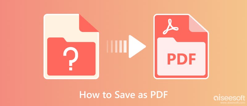 Save as PDF