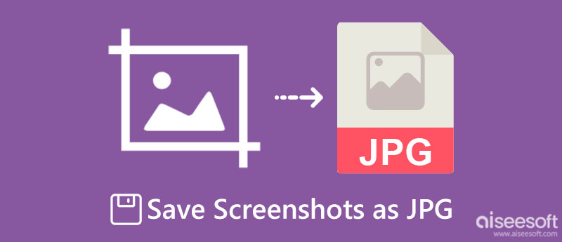 Uložte snímky obrazovky jako JPG