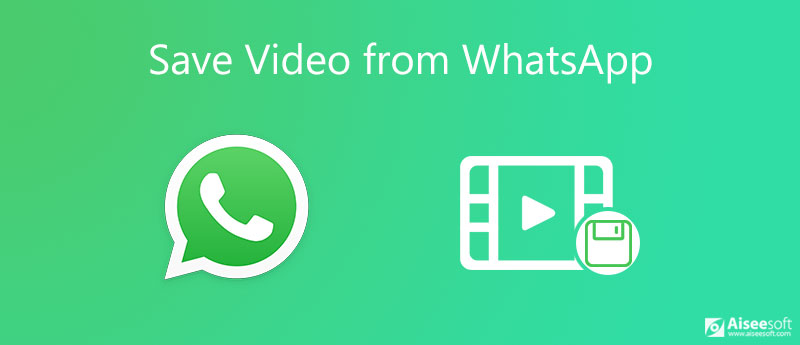 Gem videoer fra WhatsApp