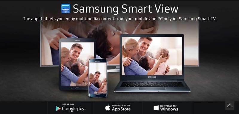 Samsung Smart View alkalmazás