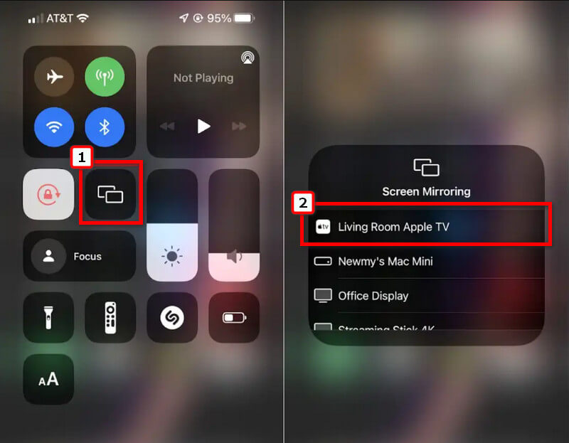 iOS'u Apple TV'ye yansıtma