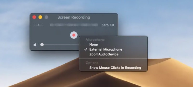 Screen Record On MacOS Catalina Using QuickTime