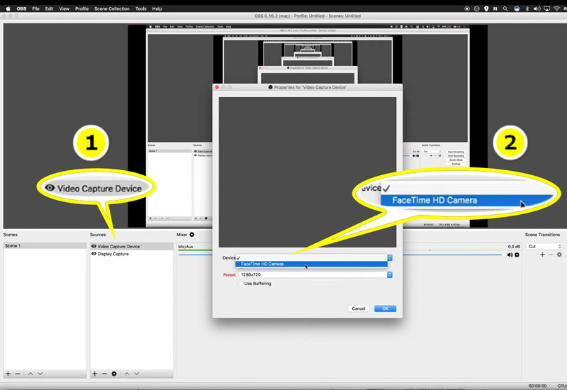OBS Facetime Hd Camera