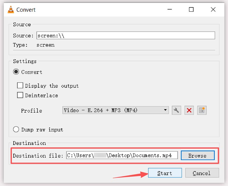 Screen Record On Laptop With VLC