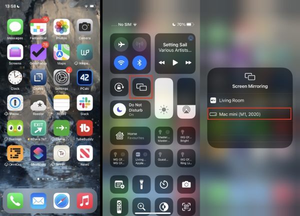 Come condividere lo schermo su Mac per sfogliare iPhone