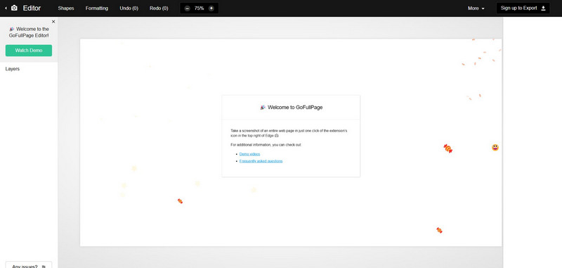 Save Screenhot And Edit With Gofullpage