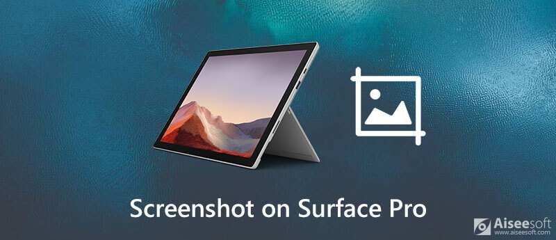 Surface Pro上的屏幕截圖