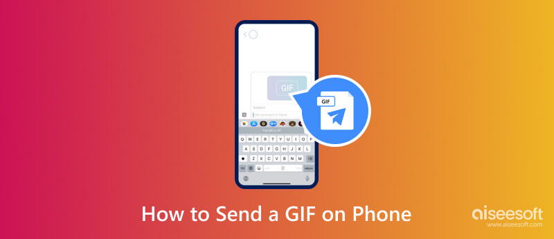 Send en GIF på telefonen