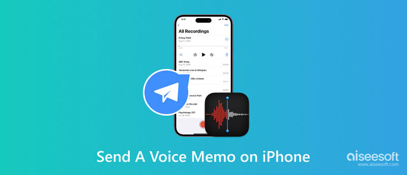 Send et stemmememo på iPhone