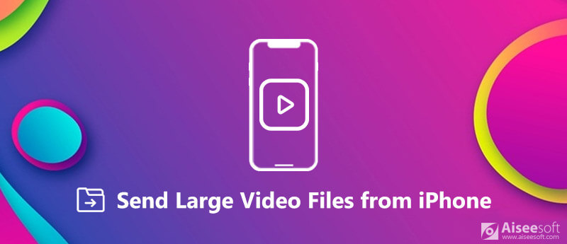 Invia file video di grandi dimensioni da iPhone