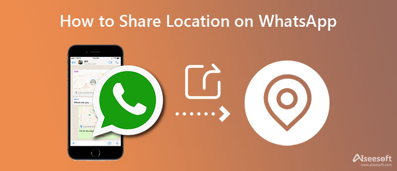 Send placering på WhatsApp