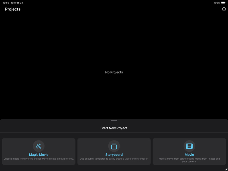 Open Imovie App On Ipad Iphone