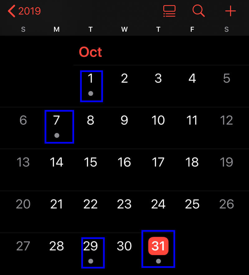 Open Calendar