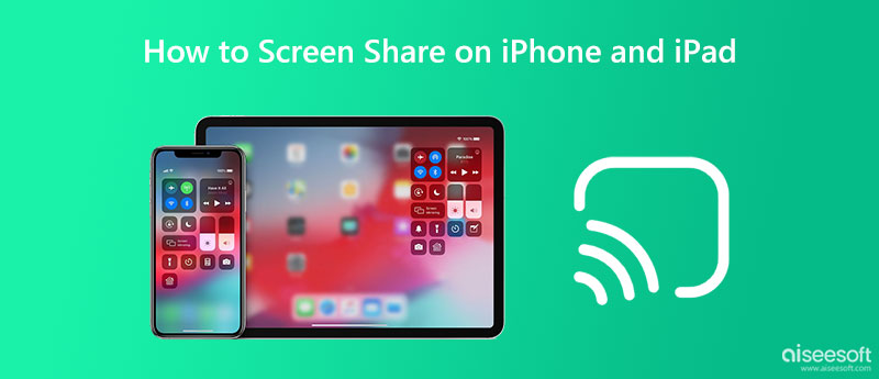 Поделиться экраном iPhone iPad