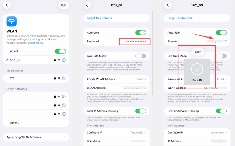 View Copy Iphone Wifi Password